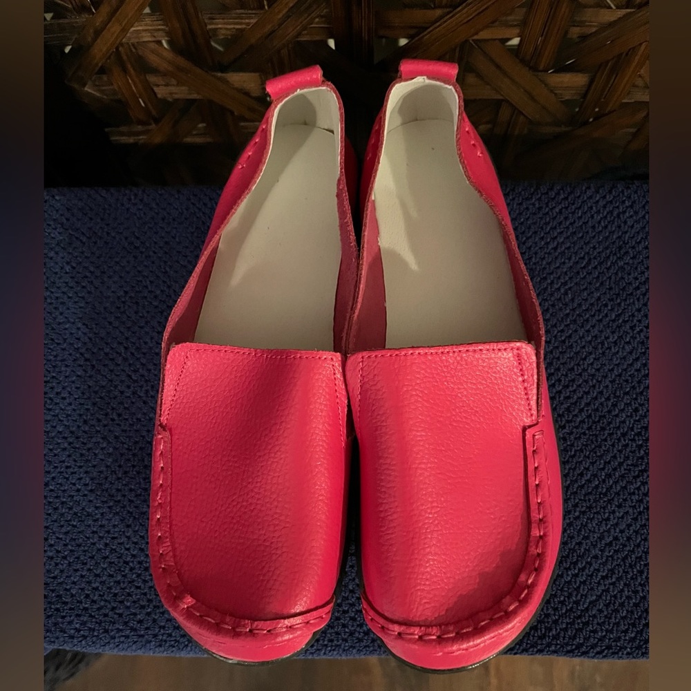 Women's Moccasin Leather Loafers